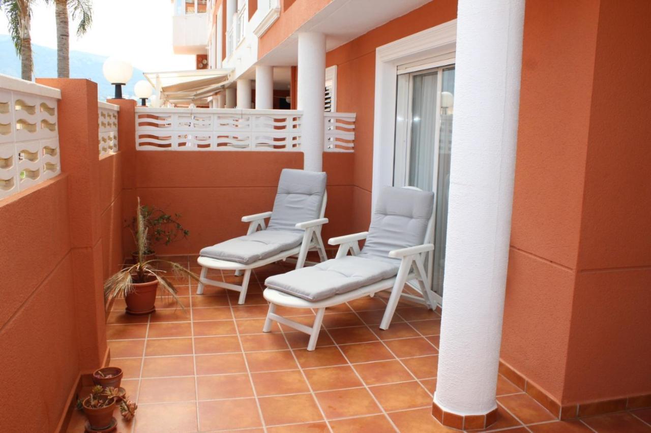 Apto. Con Gran Terraza Y Acceso Directo A Piscina. 데니아 외부 사진